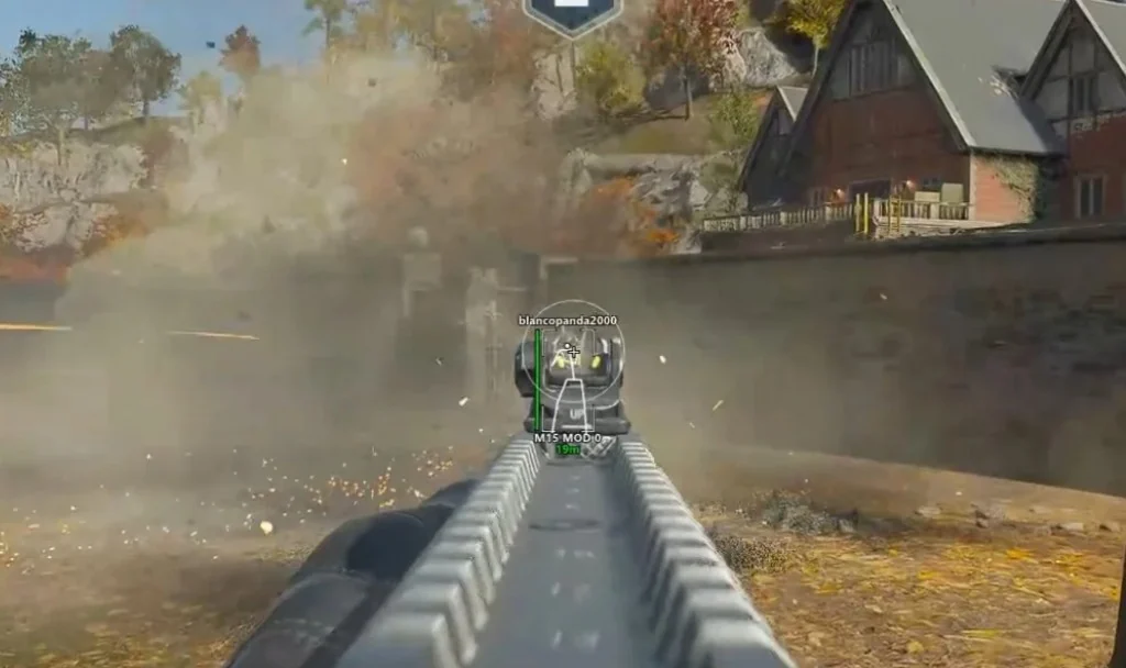 hostile player moving toward extraction with loot in Marathon
